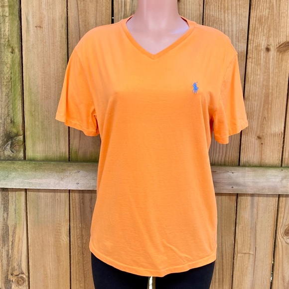 POLO RALPH LAUREN EMBROIDERED LOGO Unisex Tee EUC - Picture 5 of 15